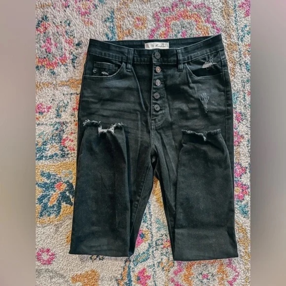 Kancan High Rise Super Skinny Jeans - Picture 8 of 9